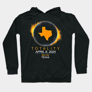 Belton Texas Total Solar Eclipse 2024 Hoodie